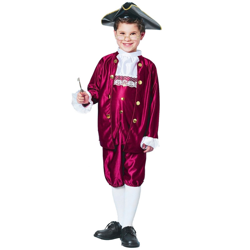 Ben Franklin Child Costume Small