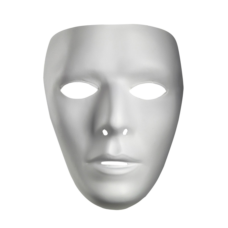 Blank Male Mask