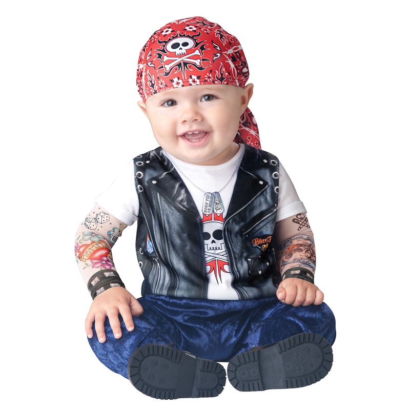 Born to be Wild Infant/Toddler Costume X-Small (0-6 Mos.)