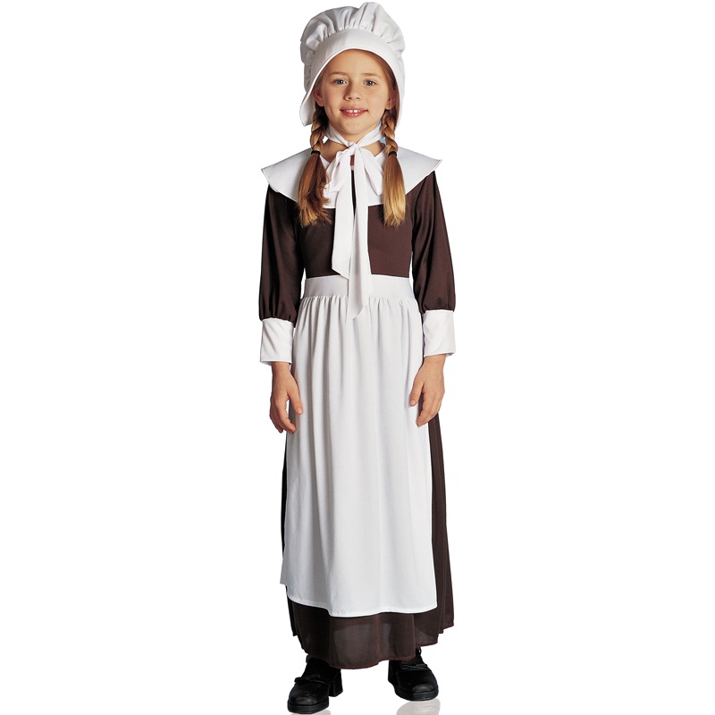 Colonial Girl Child Costume Small
