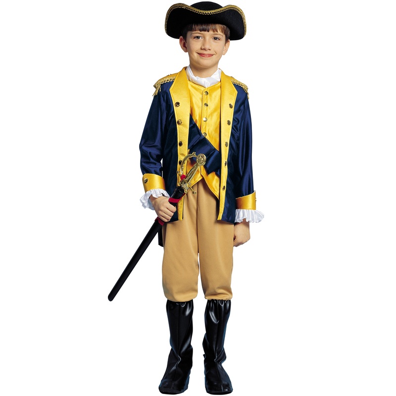 Deluxe Patriot Boy Child Costume Small