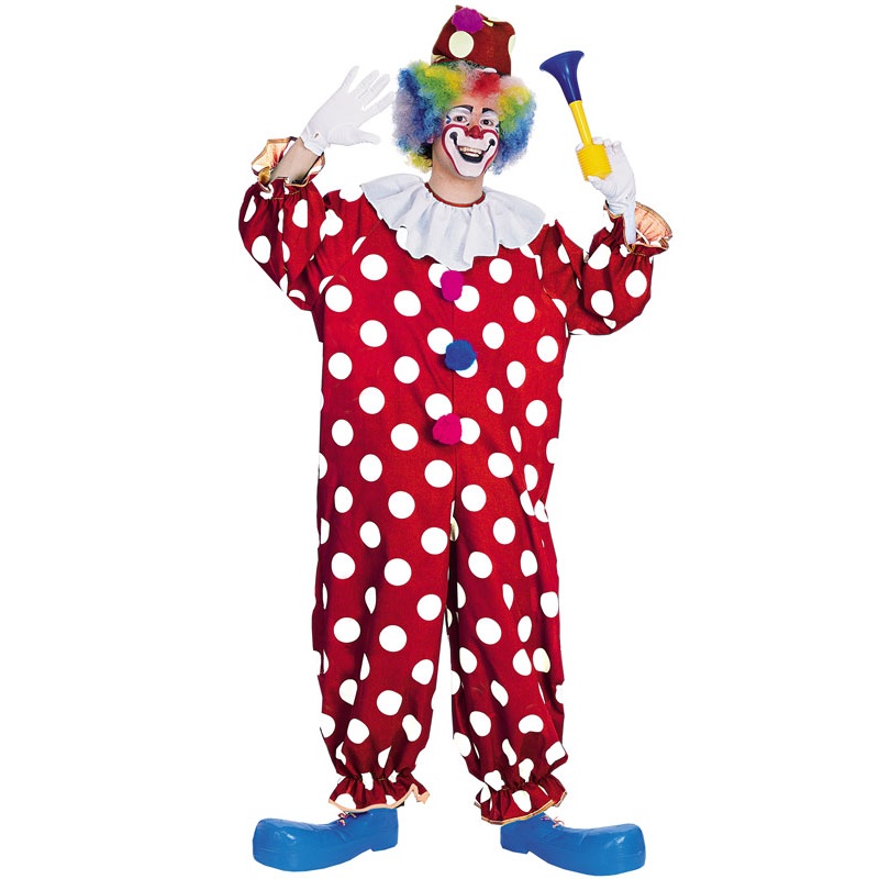 Dotted Clown Adult Costume Standard