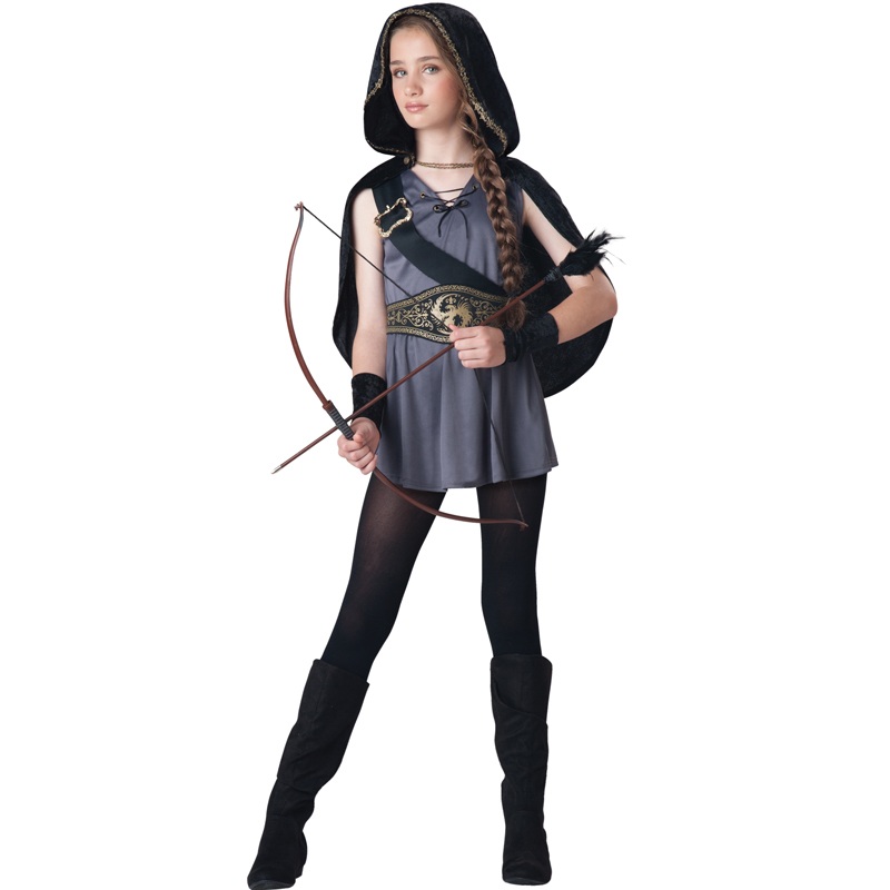 Hooded Huntress Tween Costume Small (8-10)
