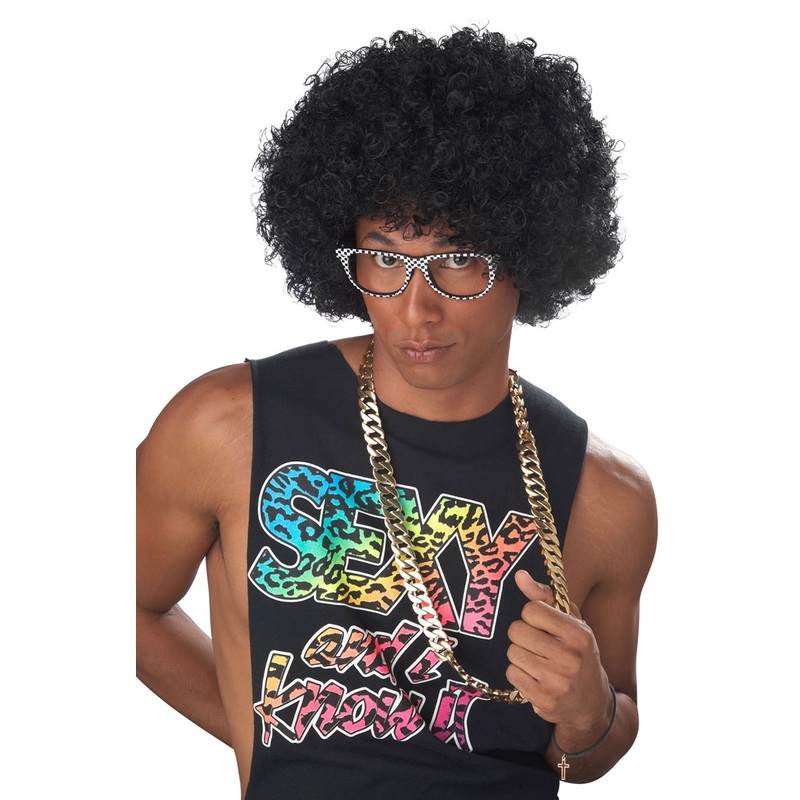 Jumbo Afro Costume Wig - Black