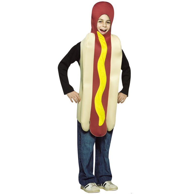 Lightweight Hot Dog Child Costume Child (7-10)