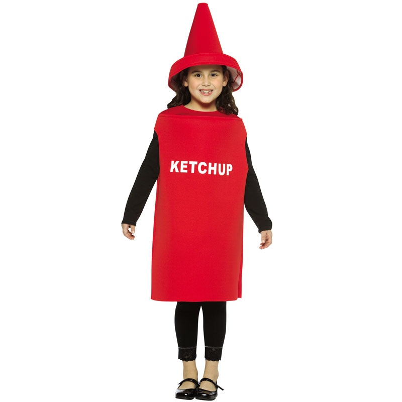 Lightweight Ketchup Child Costume Child (7-10)