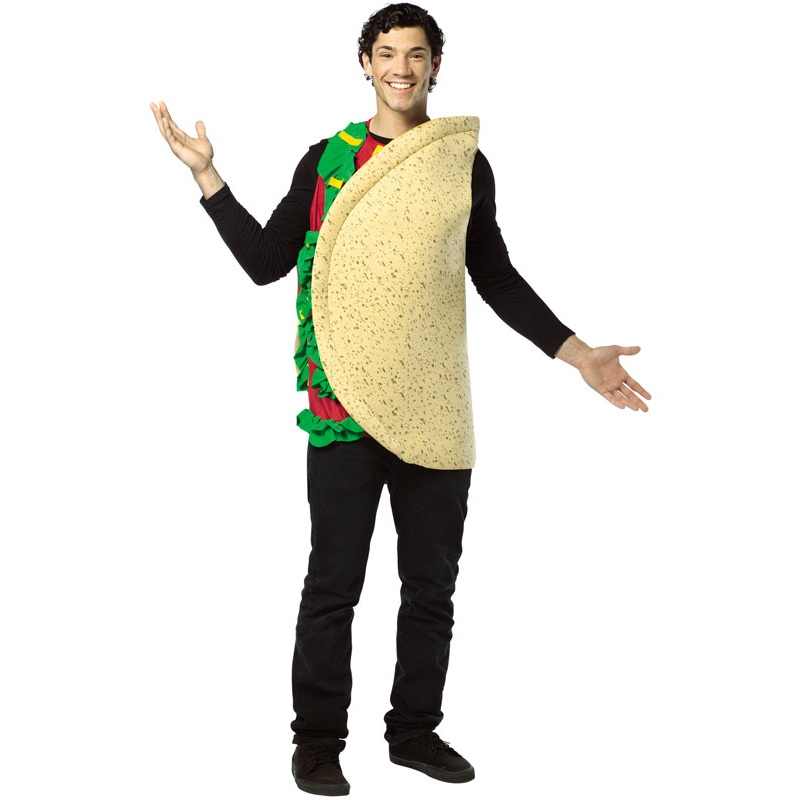 Lightweight Taco Adult Costume One Size Fits Most
