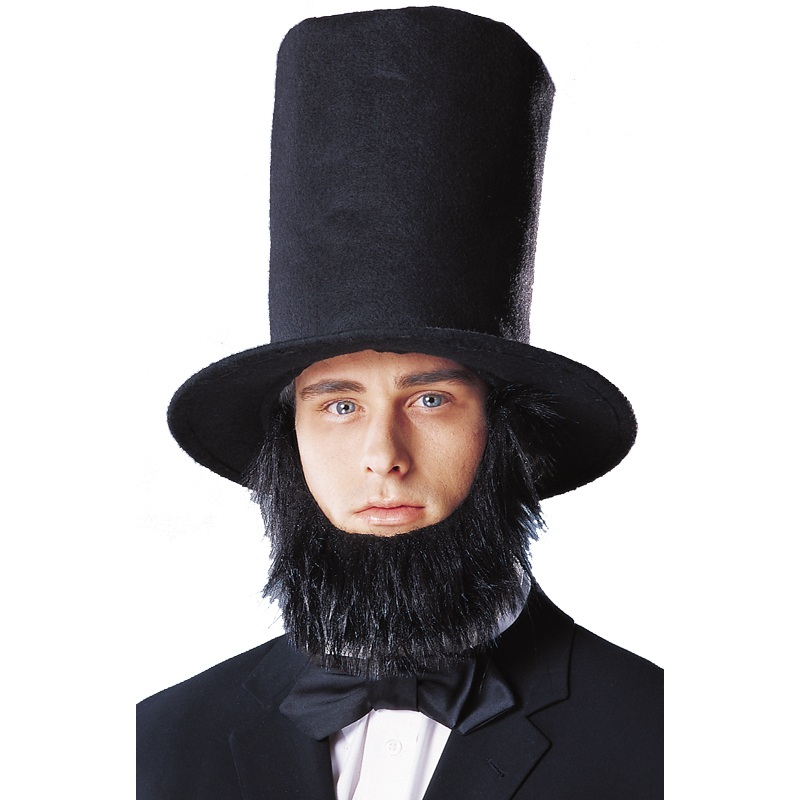 Lincoln Hat with Beard Standard