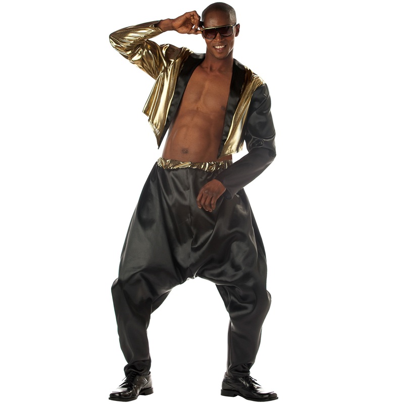 Old School Rapper Adult Costume Small/Medium