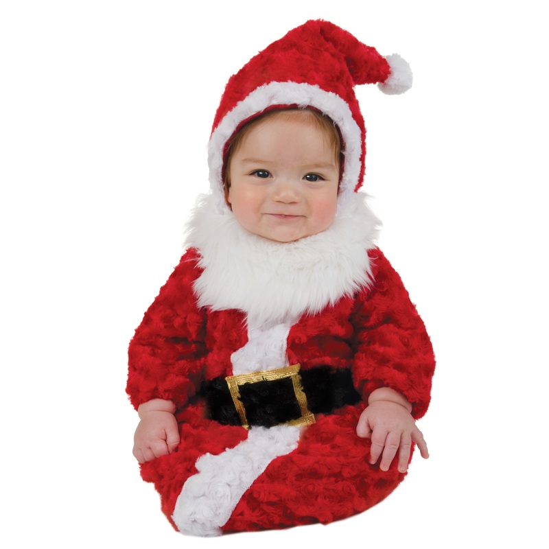 Santa Bunting Infant Costume 0-6 Mos.