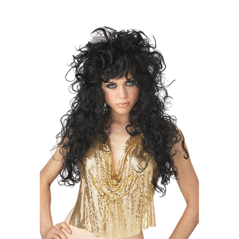 Seduction Costume Wig - Black