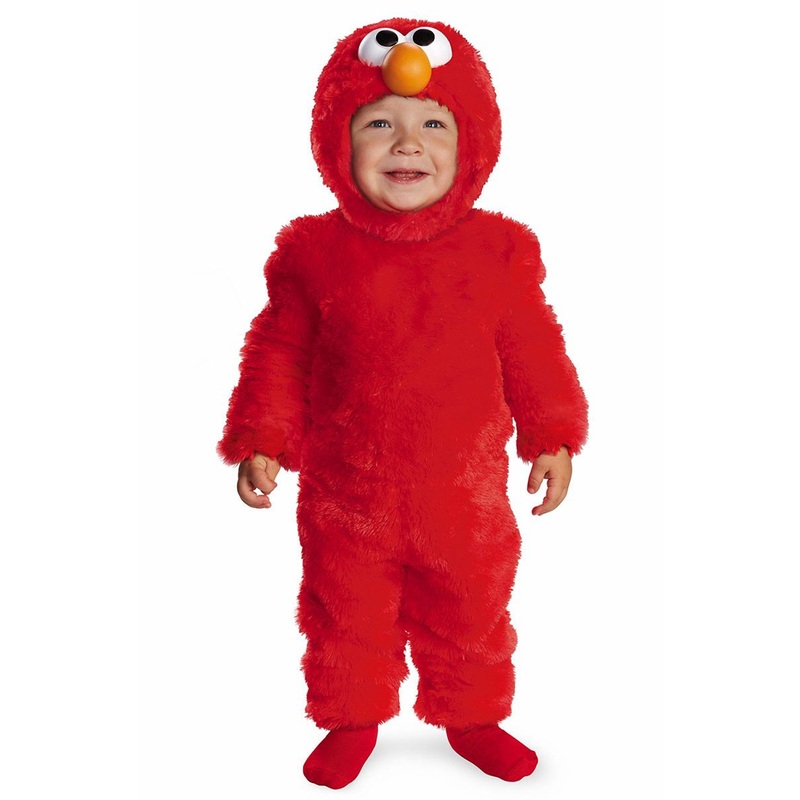 Sesame Street Light Up Elmo Toddler Costume 12-18 Months