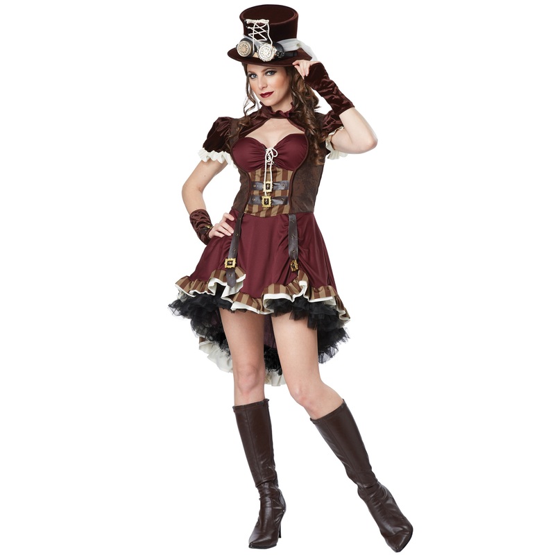 Steampunk Girl Adult Costume X-Small
