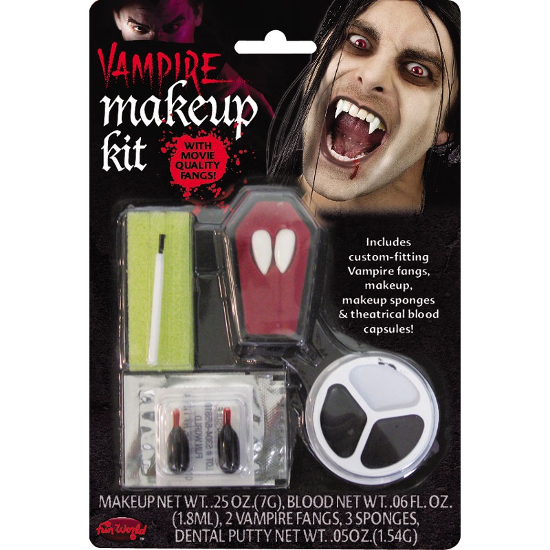 Vampire Fangs and Make-Up Kit Standard