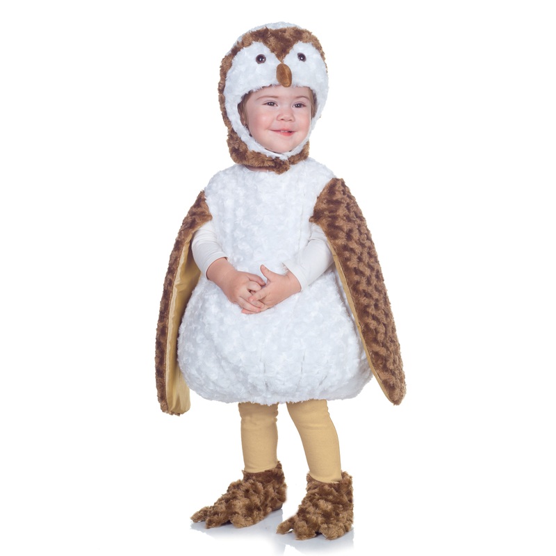 White Barn Owl Toddler Costume Medium