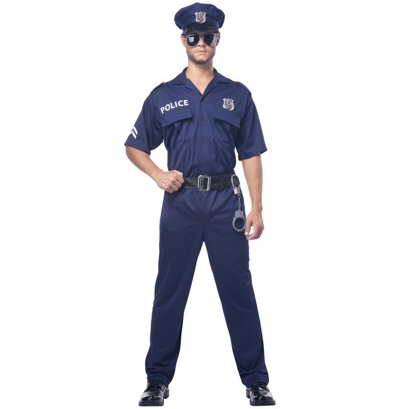 Adult Cop Costume Small