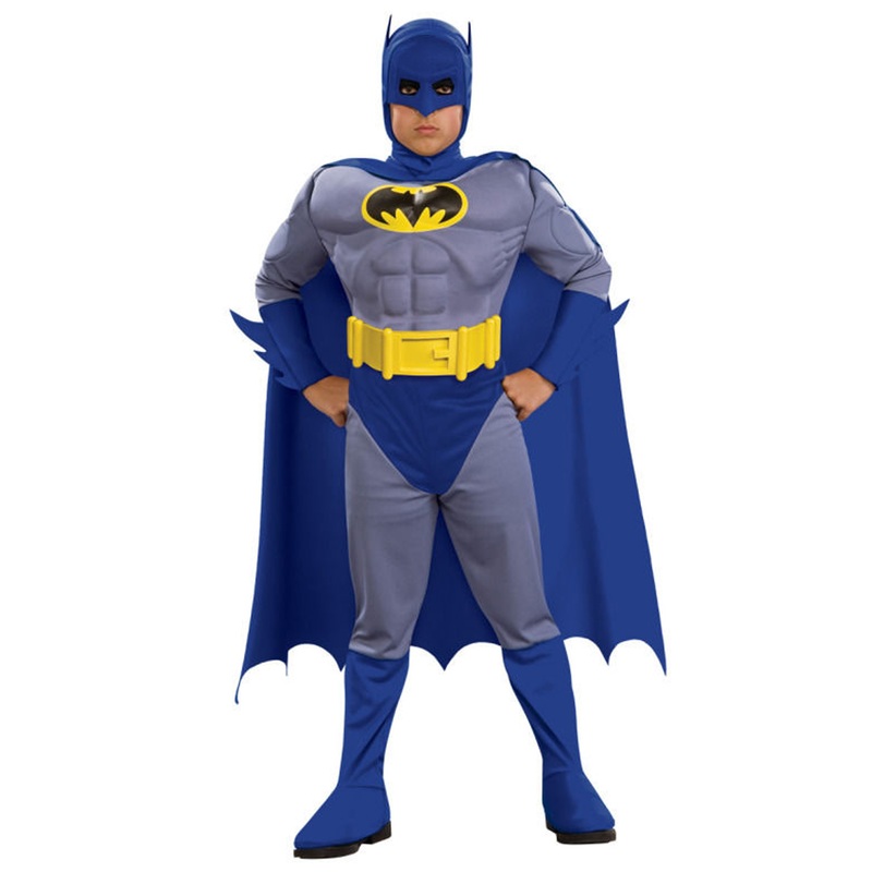 Batman Deluxe Muscle Chest Batman Toddler/Child Costume 2T