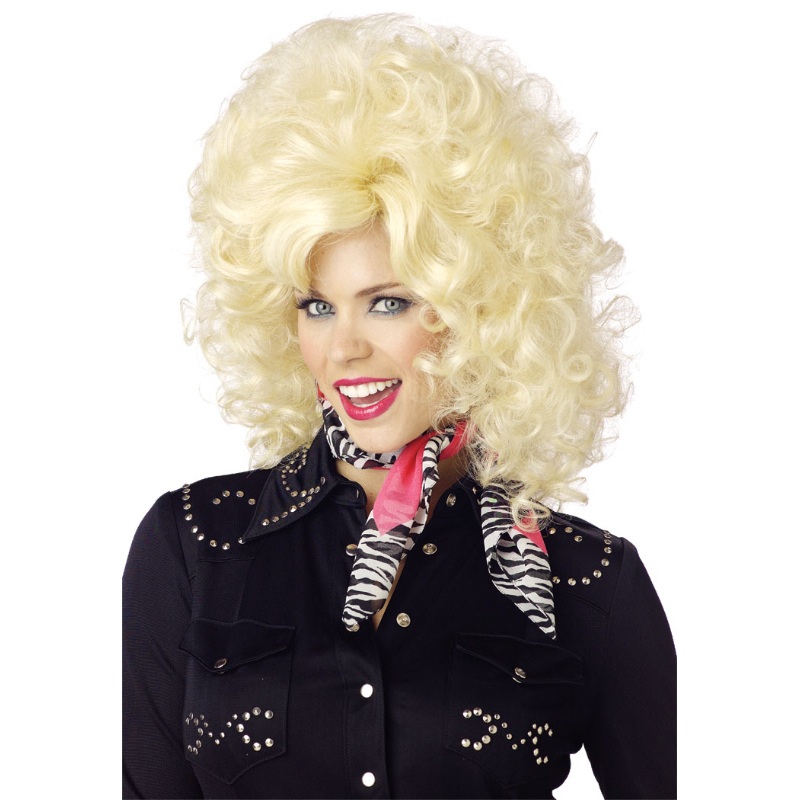 Country Western Diva Costume Wig - Blonde