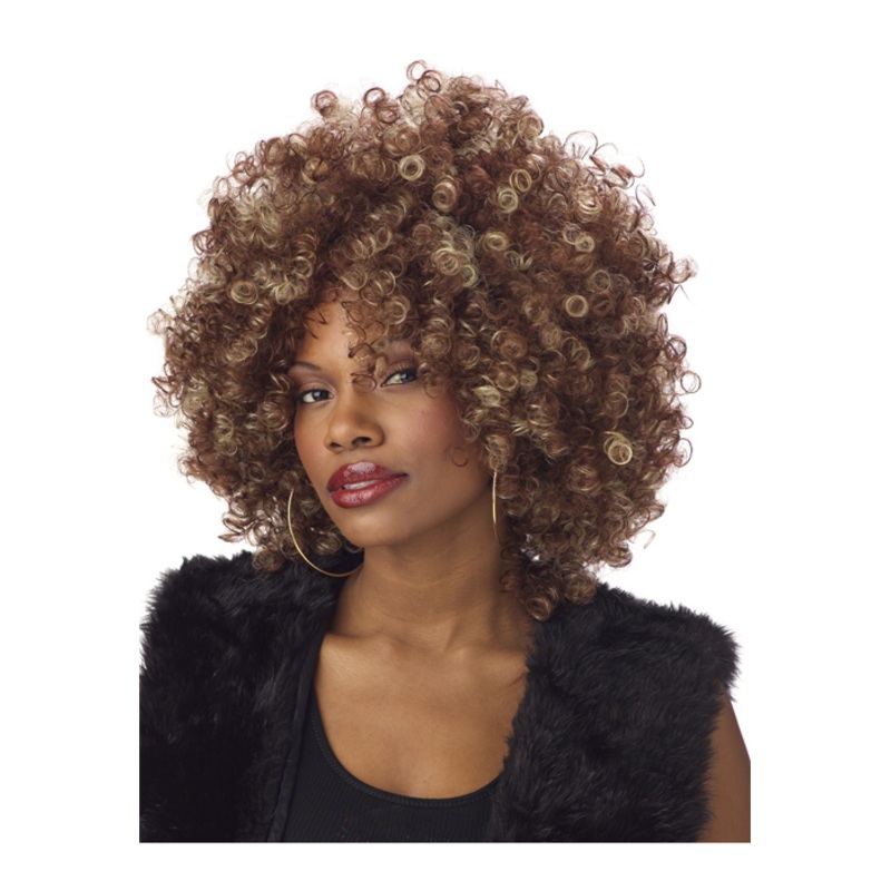 Fine Foxy Fro Costume Wig