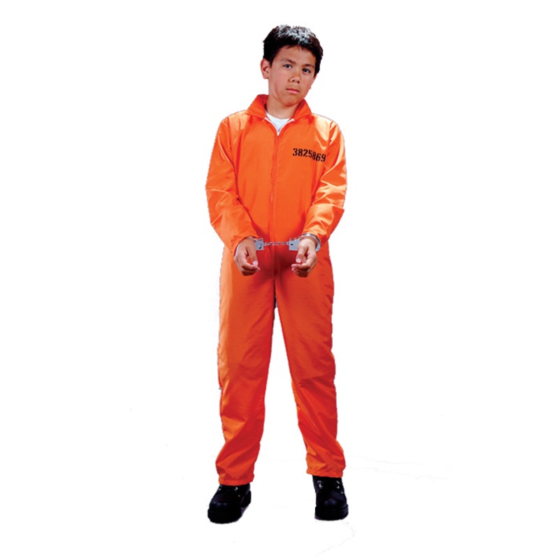 Got Busted Child Costume Small