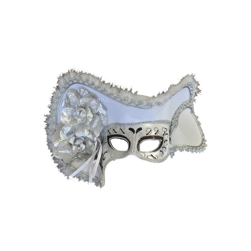 Lady Pirate Mask (White)