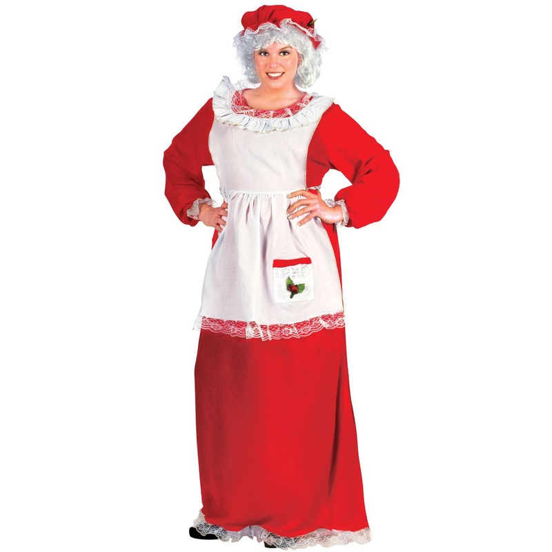 Mrs Claus Plus Size Costume Plus (16-24)