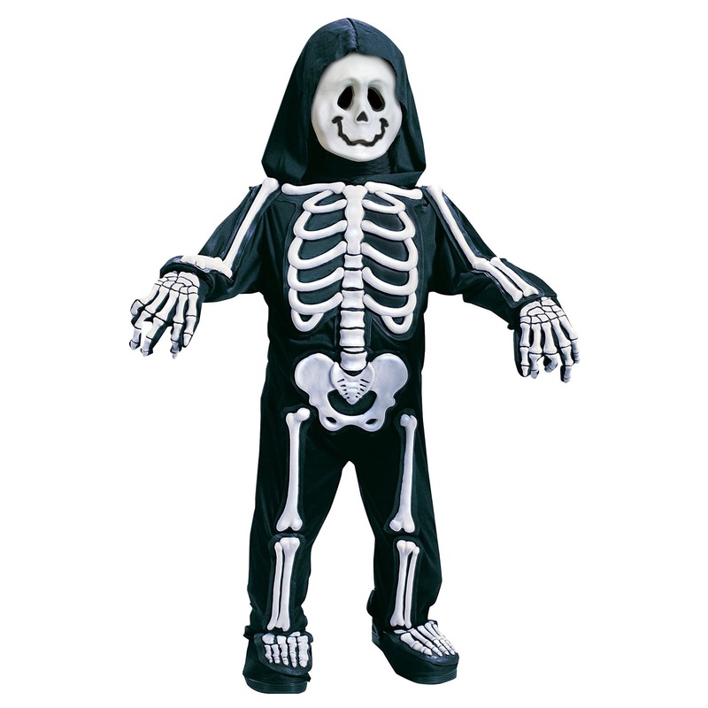 Totally Skelebones Toddler Costume Toddler  (3T-4T)
