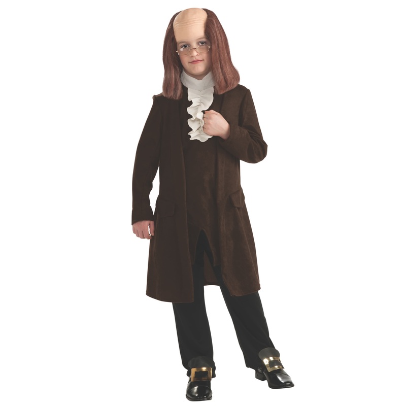 Benjamin Franklin Deluxe Child Costume Small