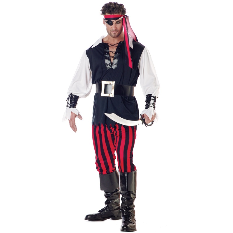 Cutthroat Pirate Adult Costume Medium