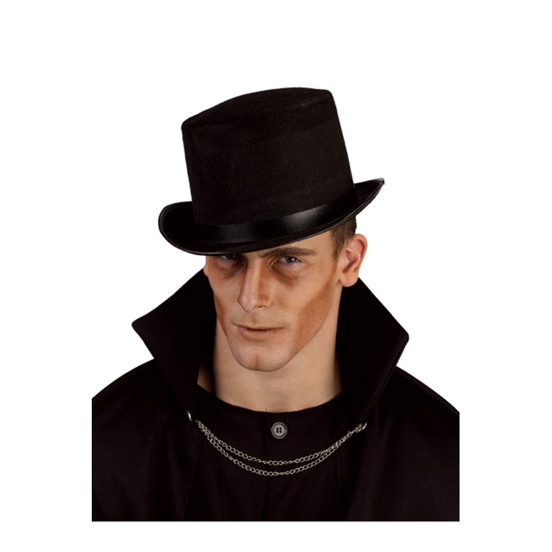 Felt Top Hat Accessory Black