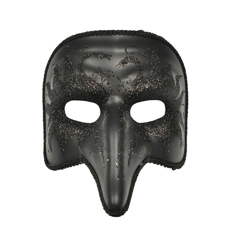 Midnight Nasone Mask (Black/Black)