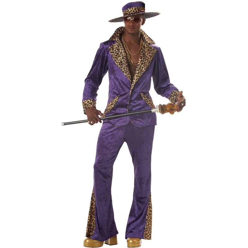 Pimp Adult Costume Purple