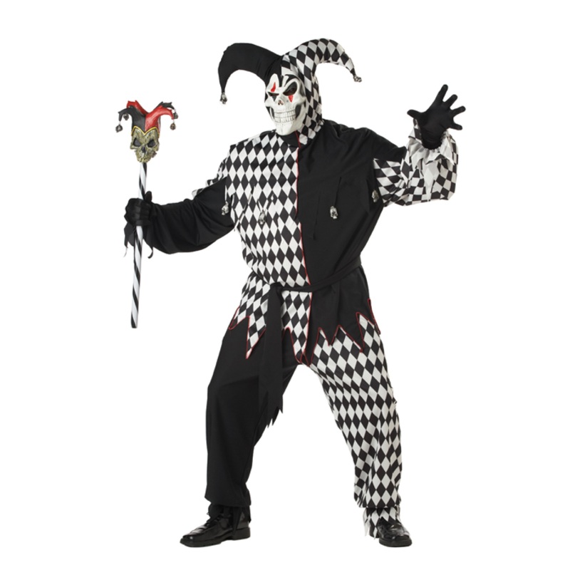 Plus Size Evil Jester Costume