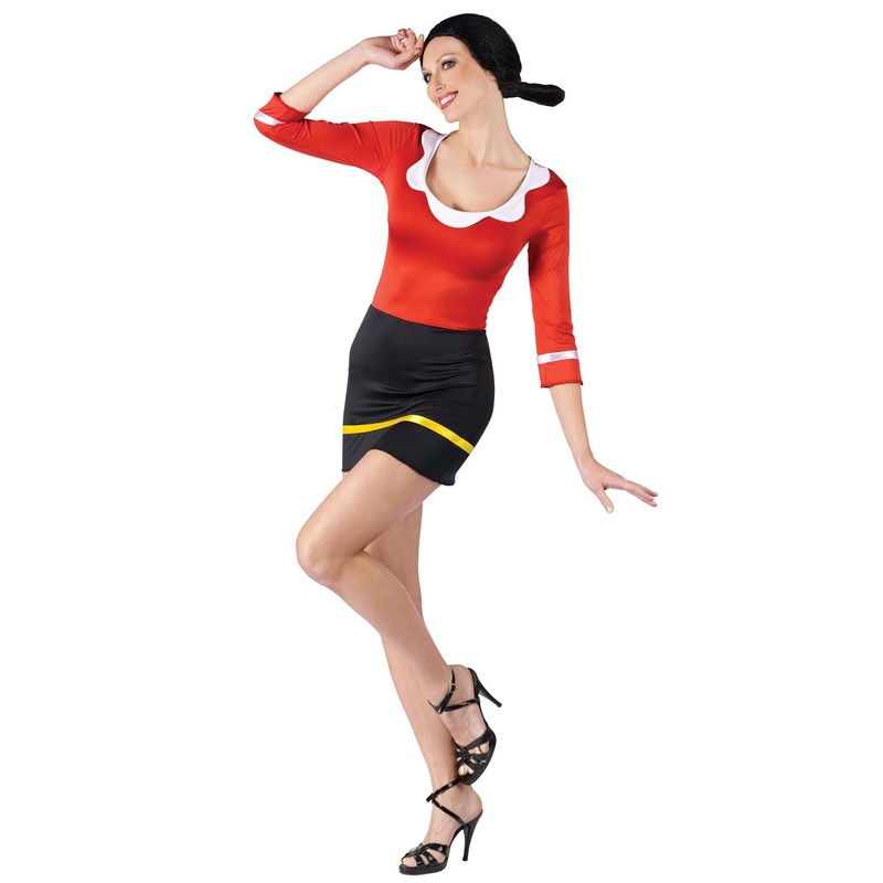 Sexy Olive Oyl Adult Costume Small/Medium