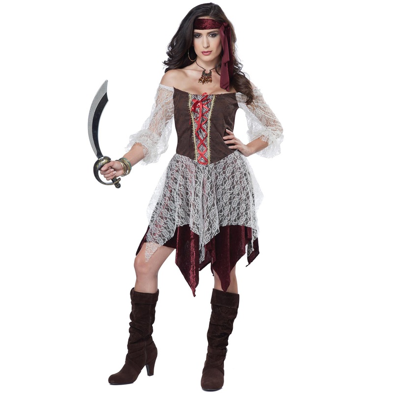 South Seas Siren Pirate Adult Costume Small