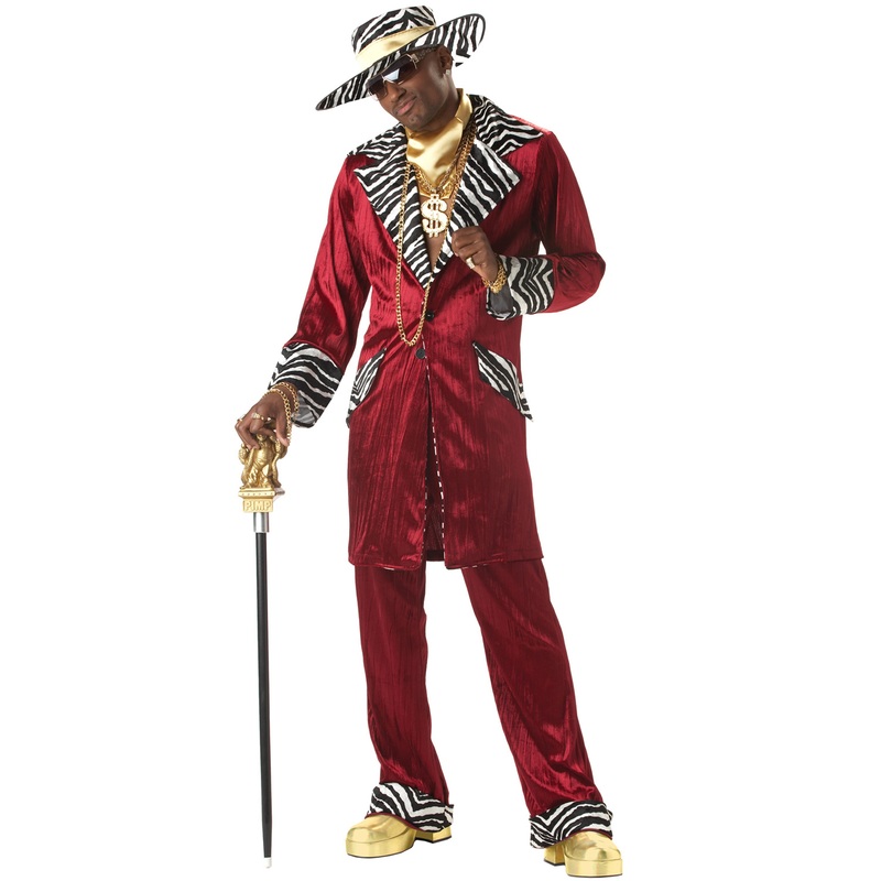 Sweet Daddy Pimp Adult Costume Medium