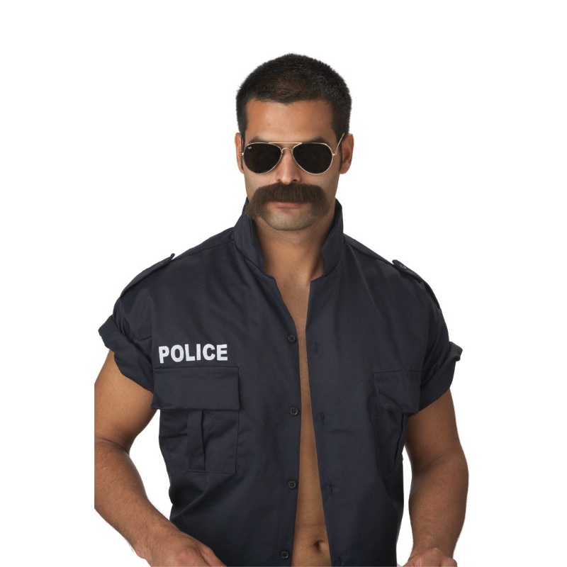The Man Moustache  - Dark Brown