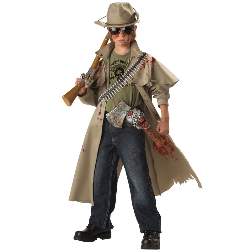 Zombie Hunter Child Costume Medium
