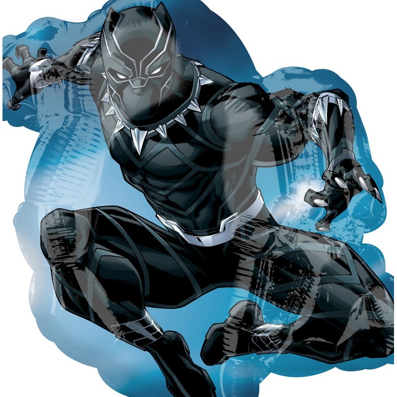 Black Panther foil balloon