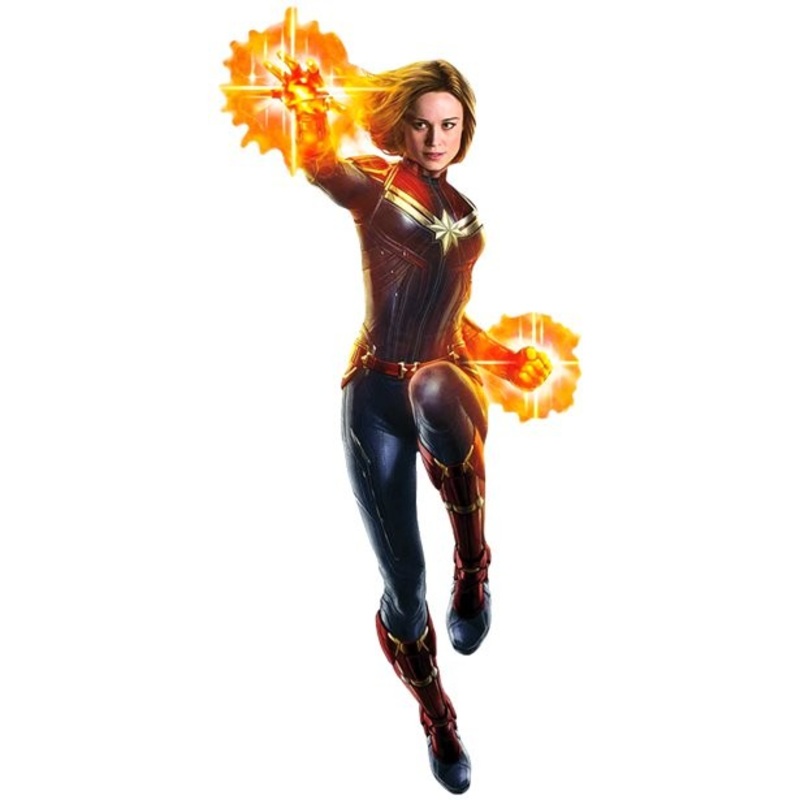 Captain Marvel cardboard display 1.77m