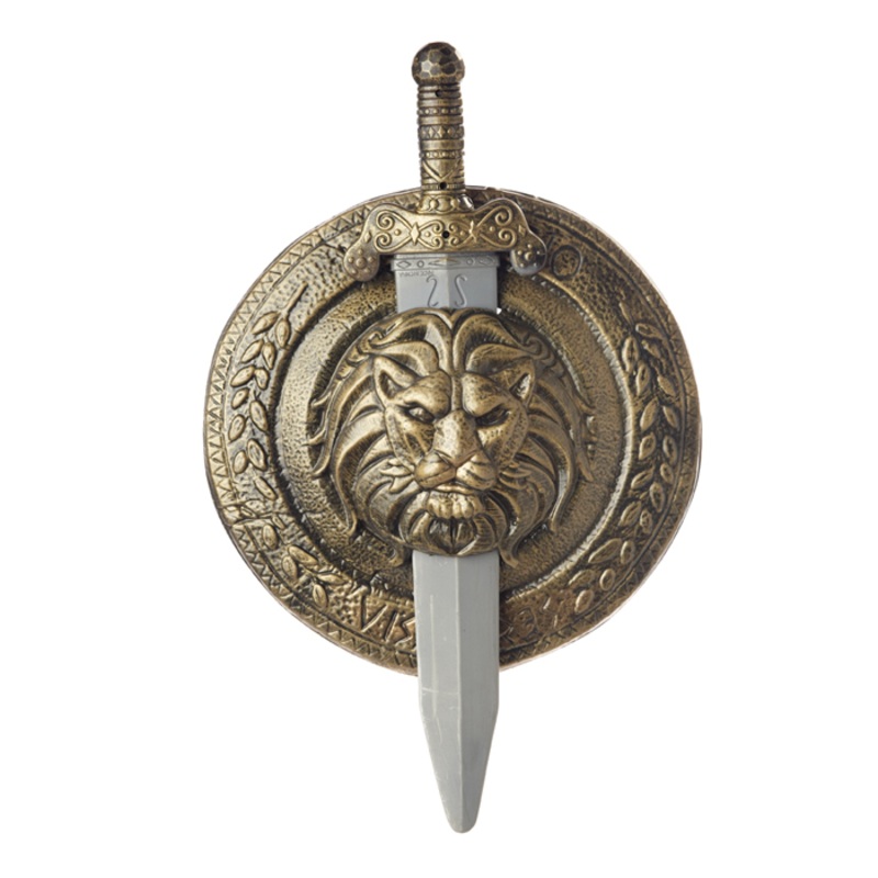 Gladiator Combat Shield and Sword