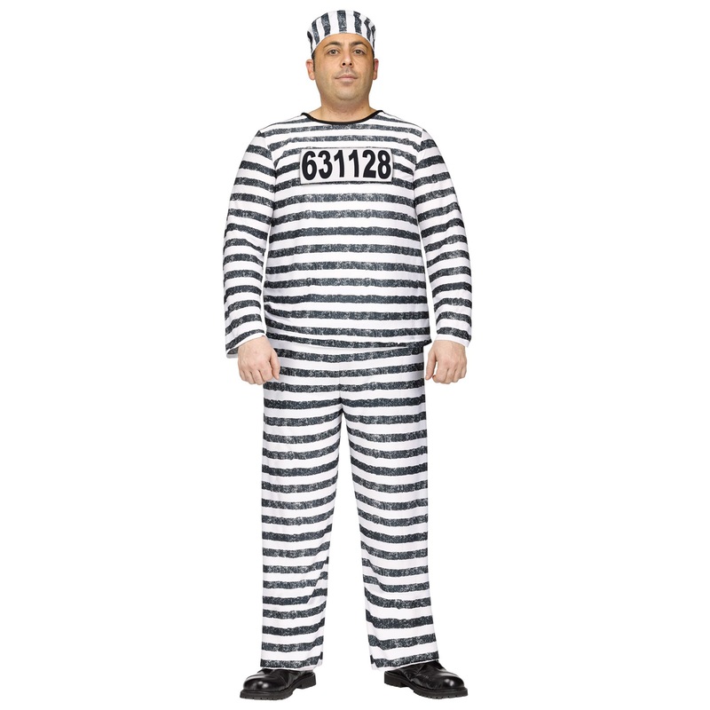 Jailbird Plus Size Costume