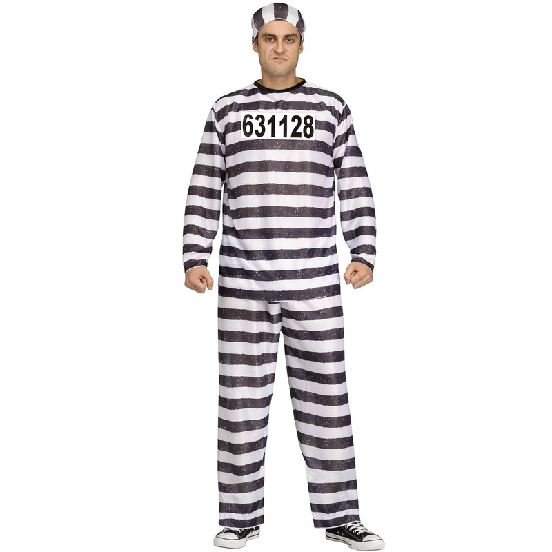 Man Convict Adult Costume