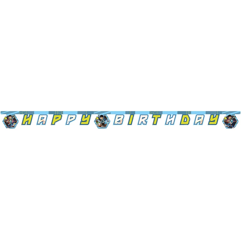 Miles Von Morgen Gallaxy Flight Happy Birthday Garland 200cm