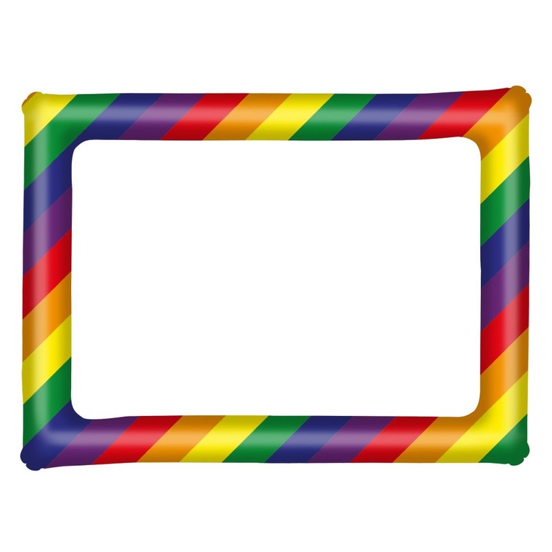 Photo frame rainbow 60cm x 80m