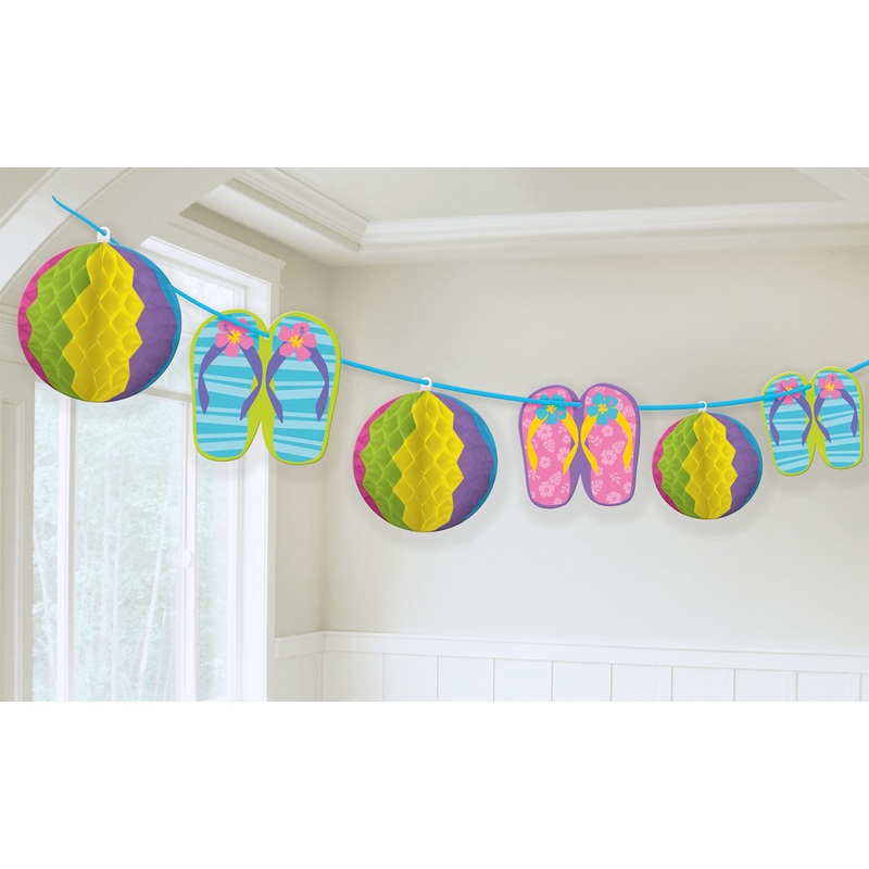 Summer sandals honeycomb garland 3.65m