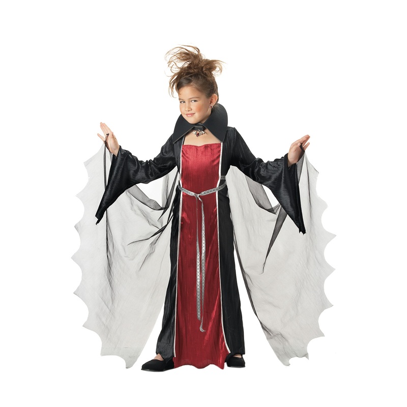 Vampire Girl Child Costume Medium