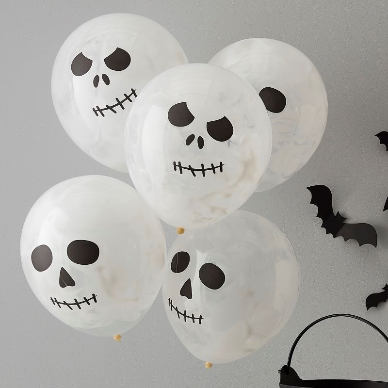 5 Spookerella balloons 30cm
