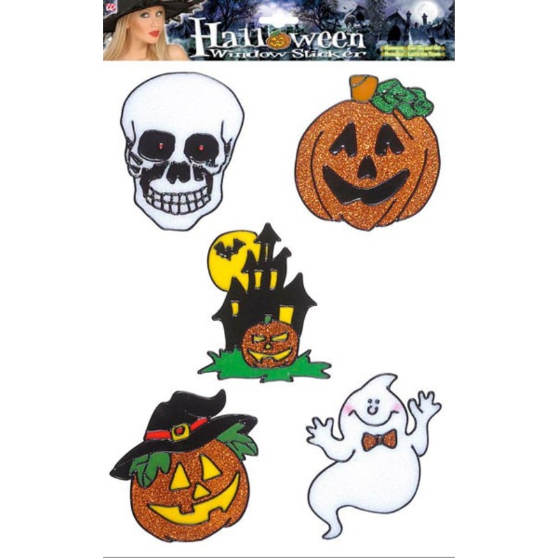5 window stickers pumpkin & co