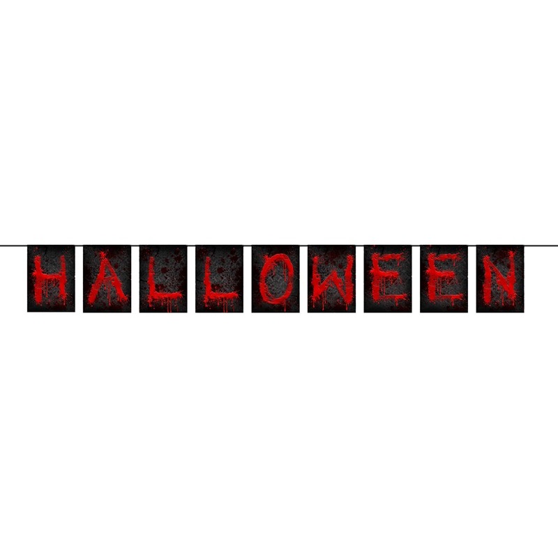 Bloody Halloween banner 1.23mx 16.5cm